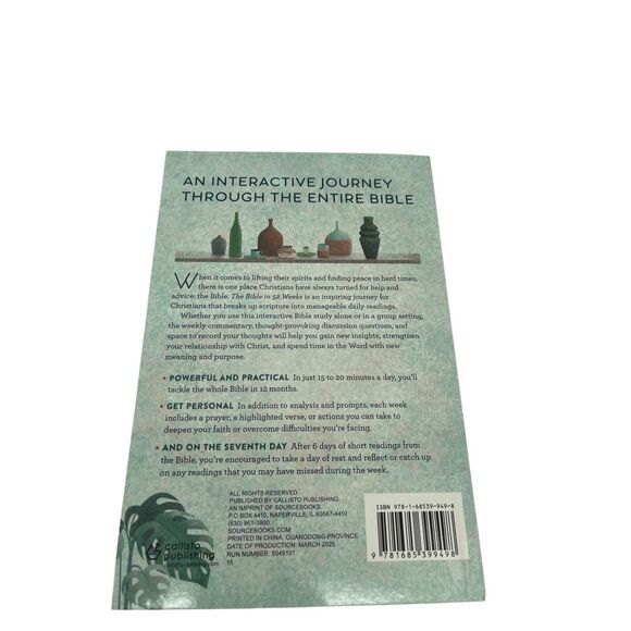 The Bible in 52 Weeks by Dr. Kimberly D. Moore – Yearlong Bible Study NEW - Picture 5 of 7